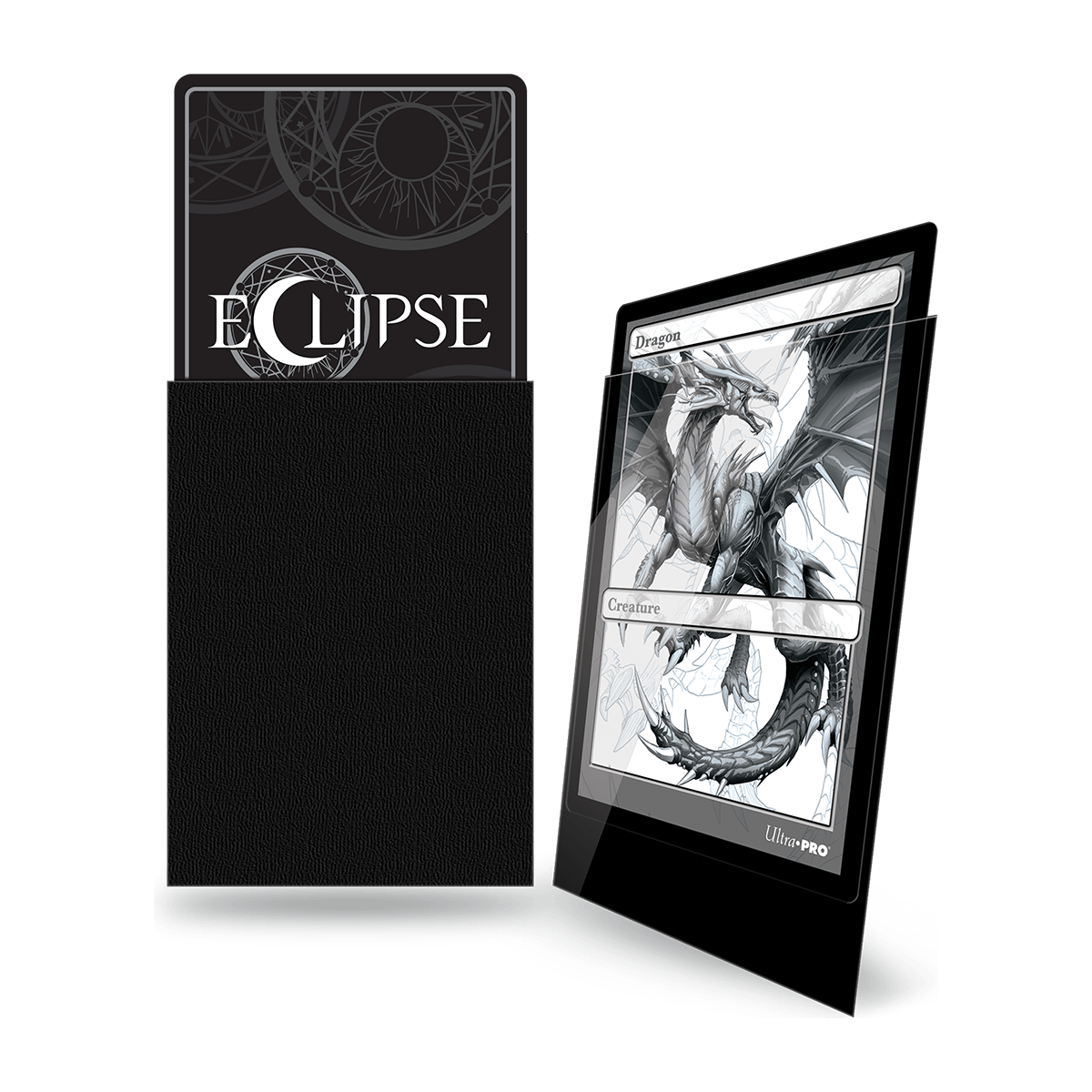 Ultra PRO - Eclipse Sleeves PRO-Gloss Jet Black (100)