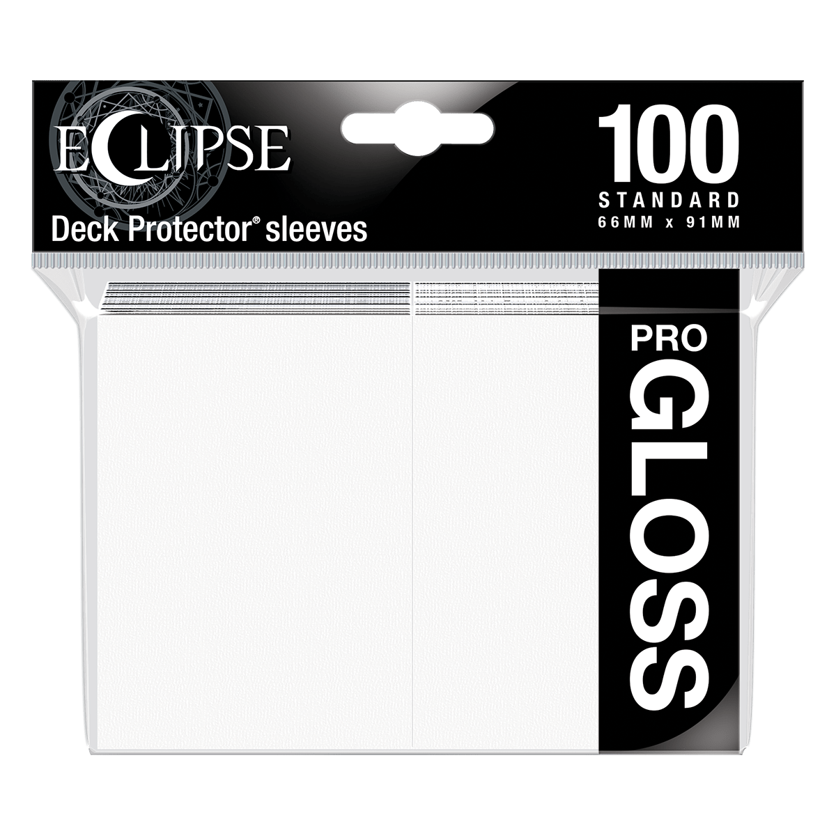 Ultra PRO - Eclipse Sleeves PRO-Gloss Arctic White (100)