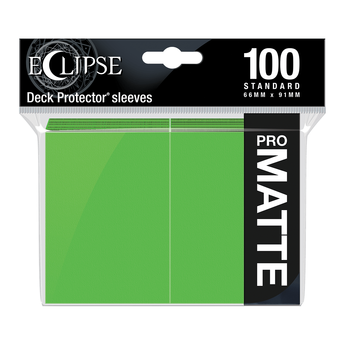 100 Ultra Pro Pro-Matte Eclipse Sleeves (Lime Green)