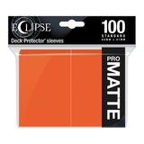 Ultra PRO - Eclipse Sleeves PRO-Matte Pumpkin Orange (100)