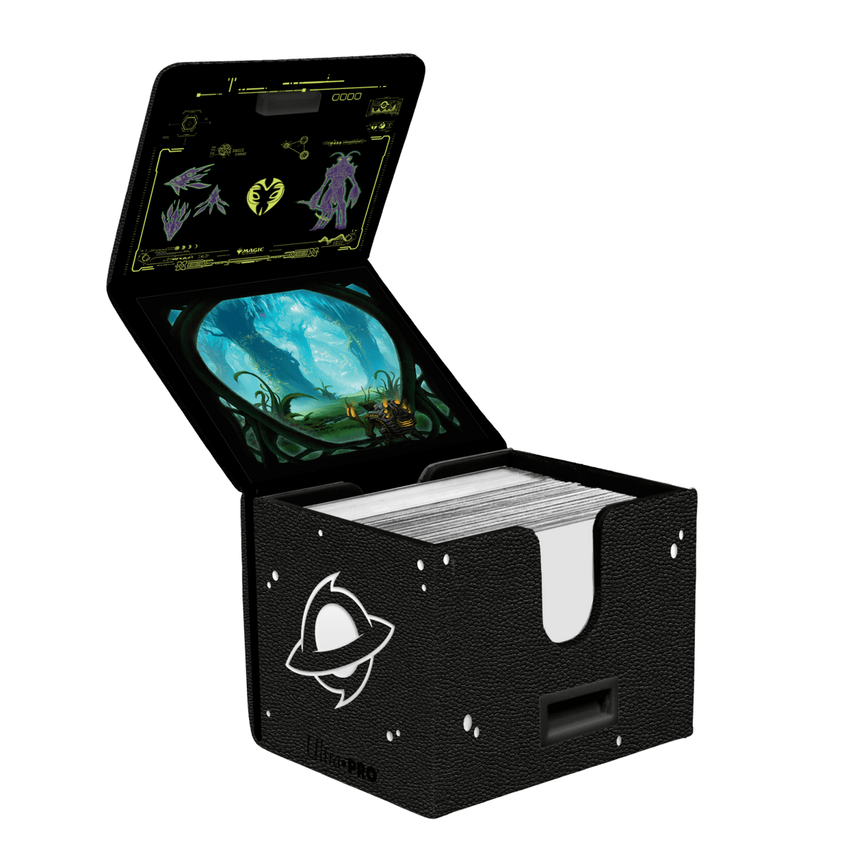 Ultra PRO Premium Alcove Edge Deck Box – Edge of Eternities “Evendo, Waking Haven” (100+)