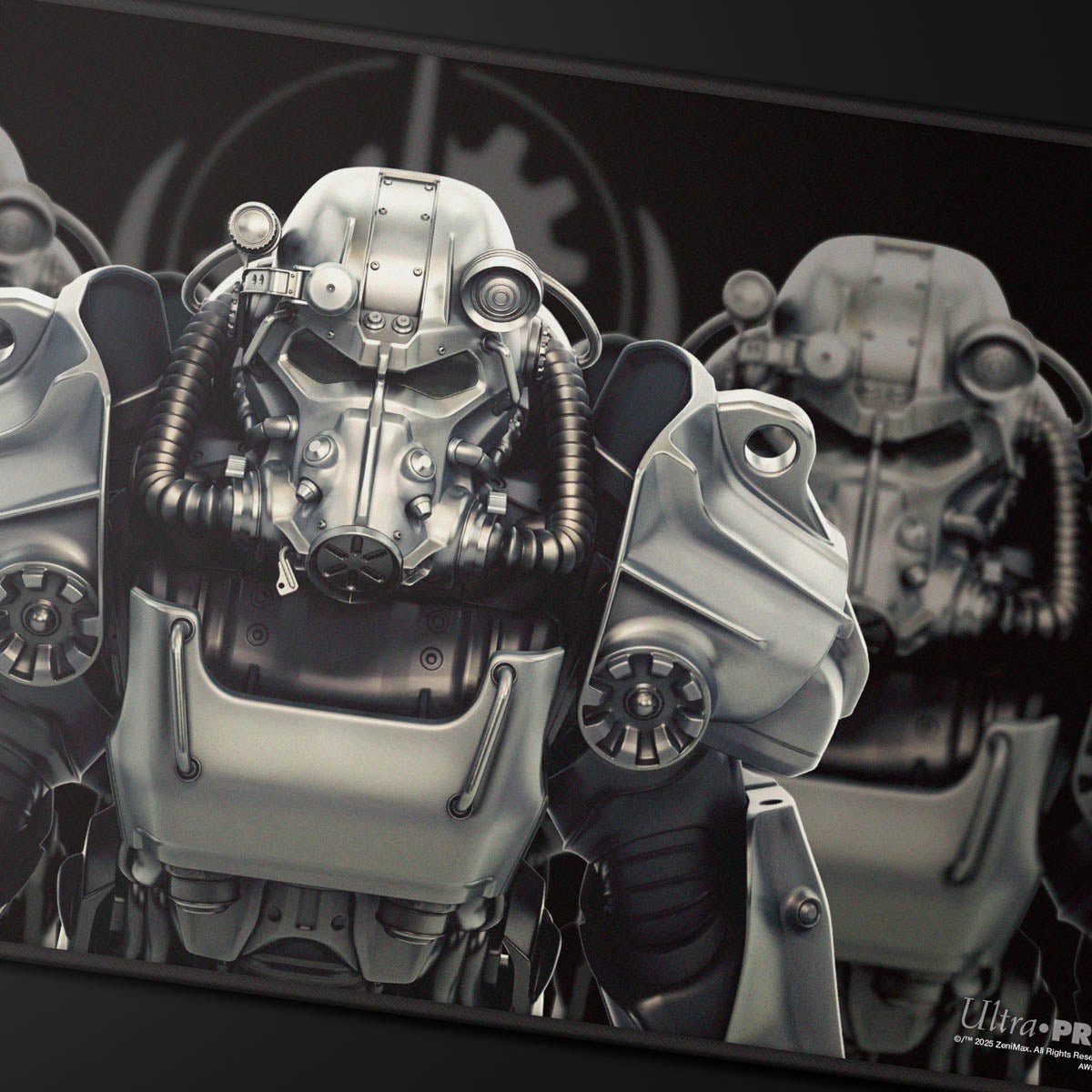 Ultra PRO – Fallout  Brotherhood of Steel Black Stitched Playmat
