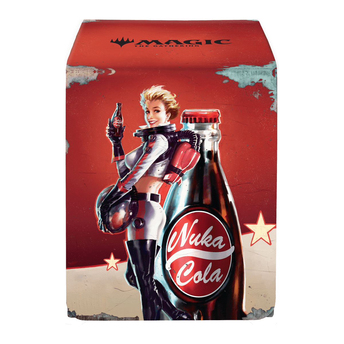 Ultra Pro Alcove Flip Deck Box – Nuka-Cola Pinup | Fallout Universes Beyond MTG