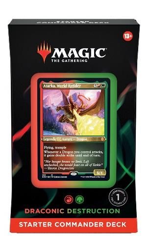 Magic: The Gathering – Commander Starter Deck Display Inglese (5ct)