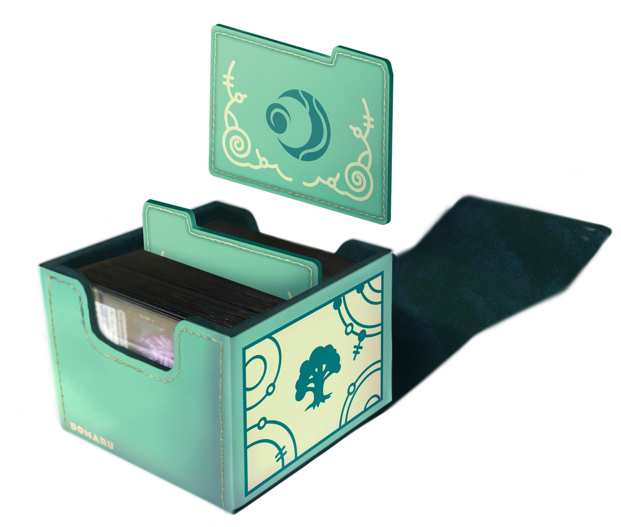 Lorwyn Eclipsed – DOMARU Deck Box “Bloomseeker Green”