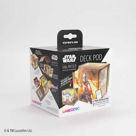 Gamegenic Deck Pod Star Wars Unlimited The Mandalorian / Grogu - confezione 2
