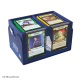Gamegenic Double Deck Pod Star Wars Unlimited Star Destroyers - aperto con carte dimostrative