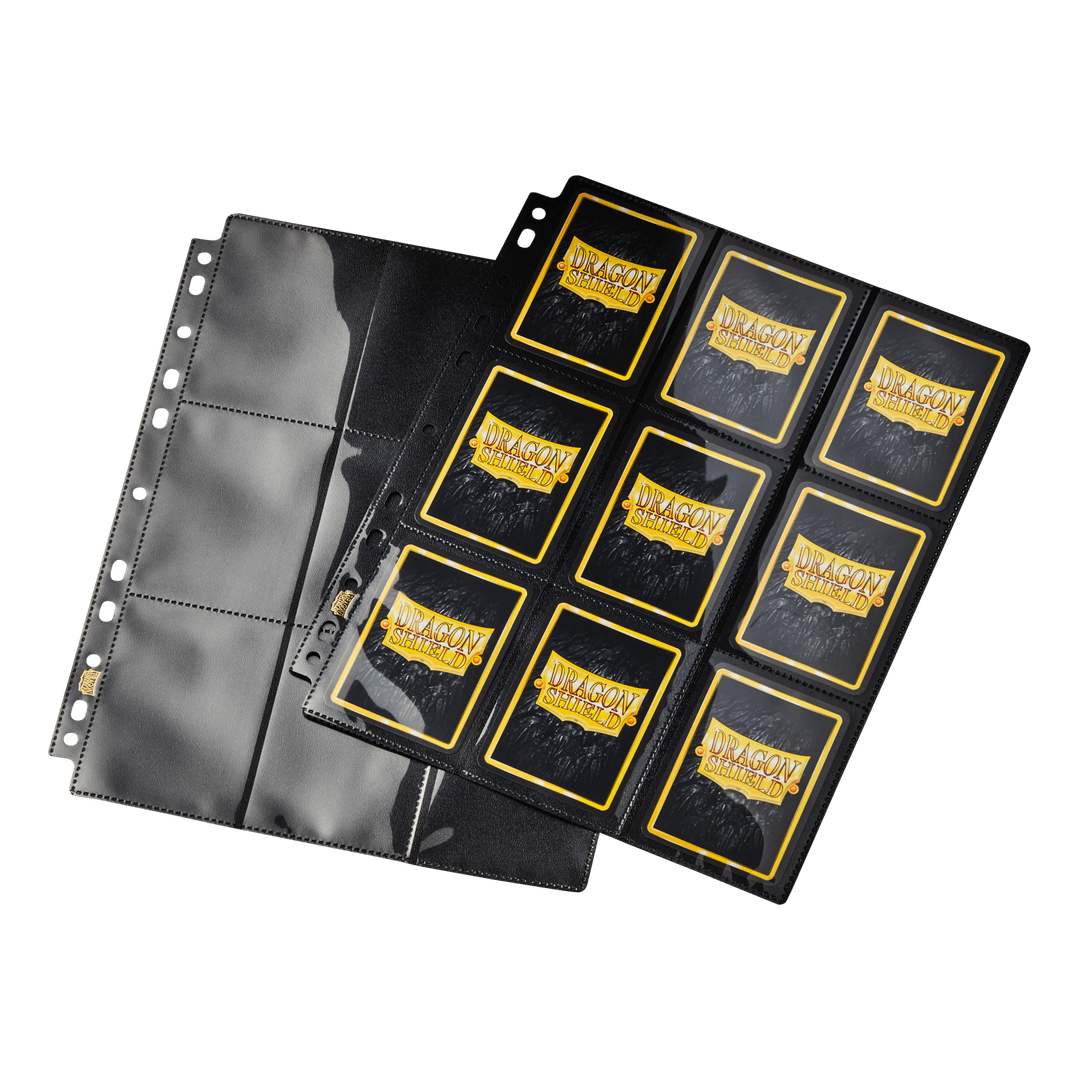 Dragon Shield 18 Pocket Pages Clear (50 pz) – Pagine a 18 tasche per raccoglitori di carte