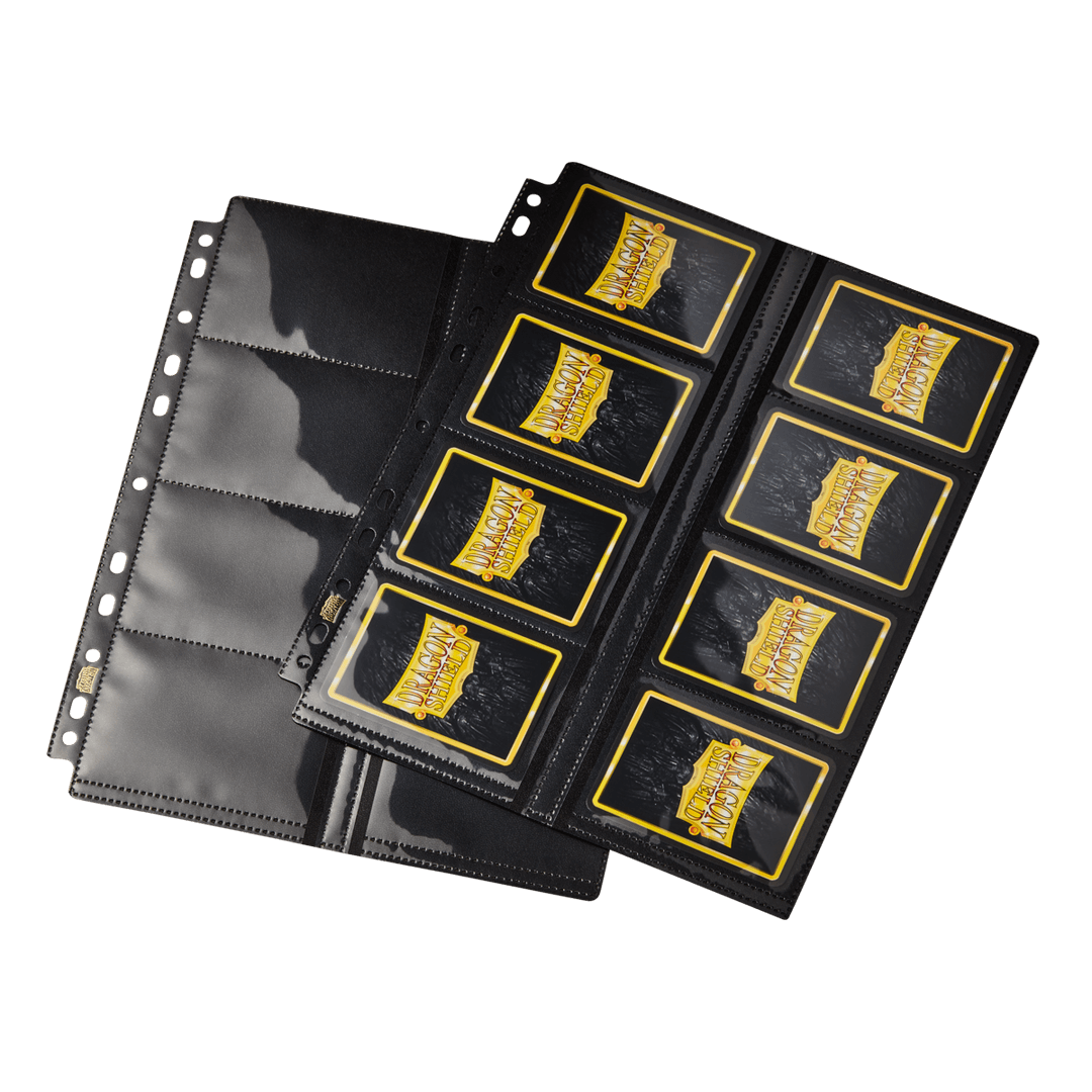 Dragon Shield 16 Pocket Pages Clear (50 pz) – Pagine a 16 tasche per raccoglitori di carte