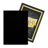 Dragon Shield - Outer Sleeves Black Matte - Standard Size (100 Bustine)