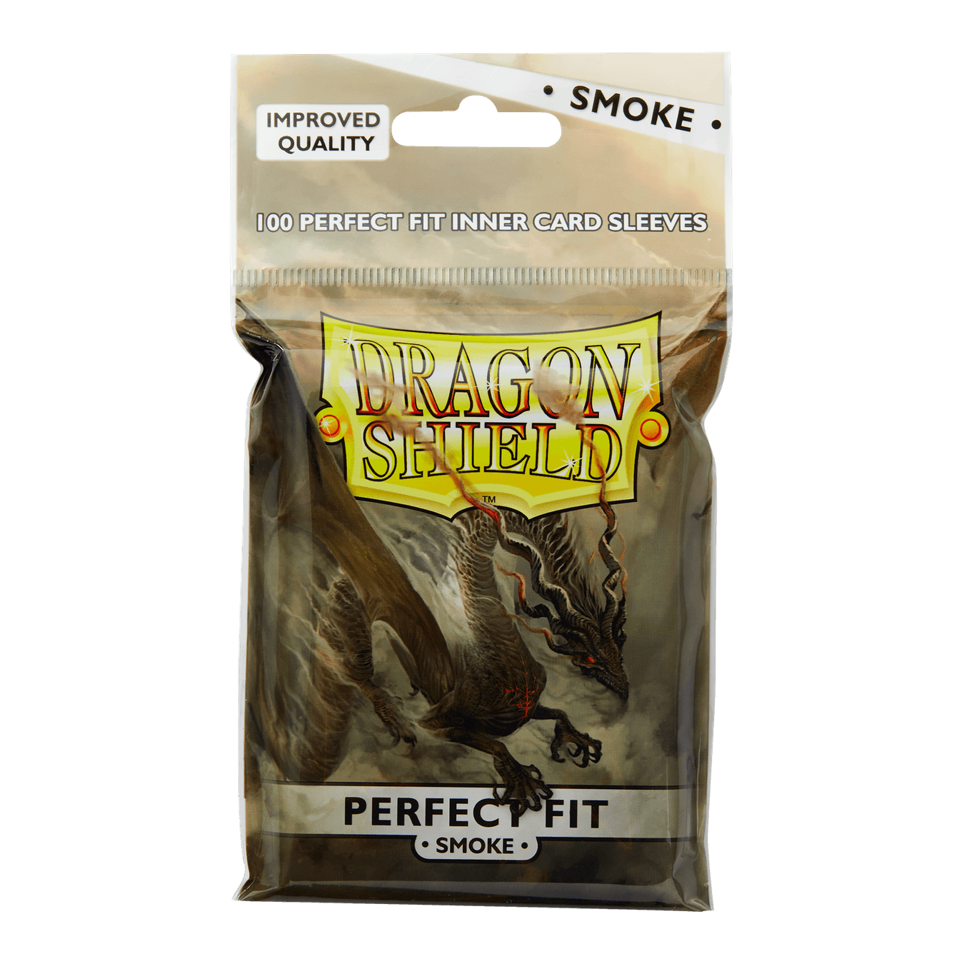 Dragon Shield - Perfect Fit Sleeves - Smoke (100 Bustine)