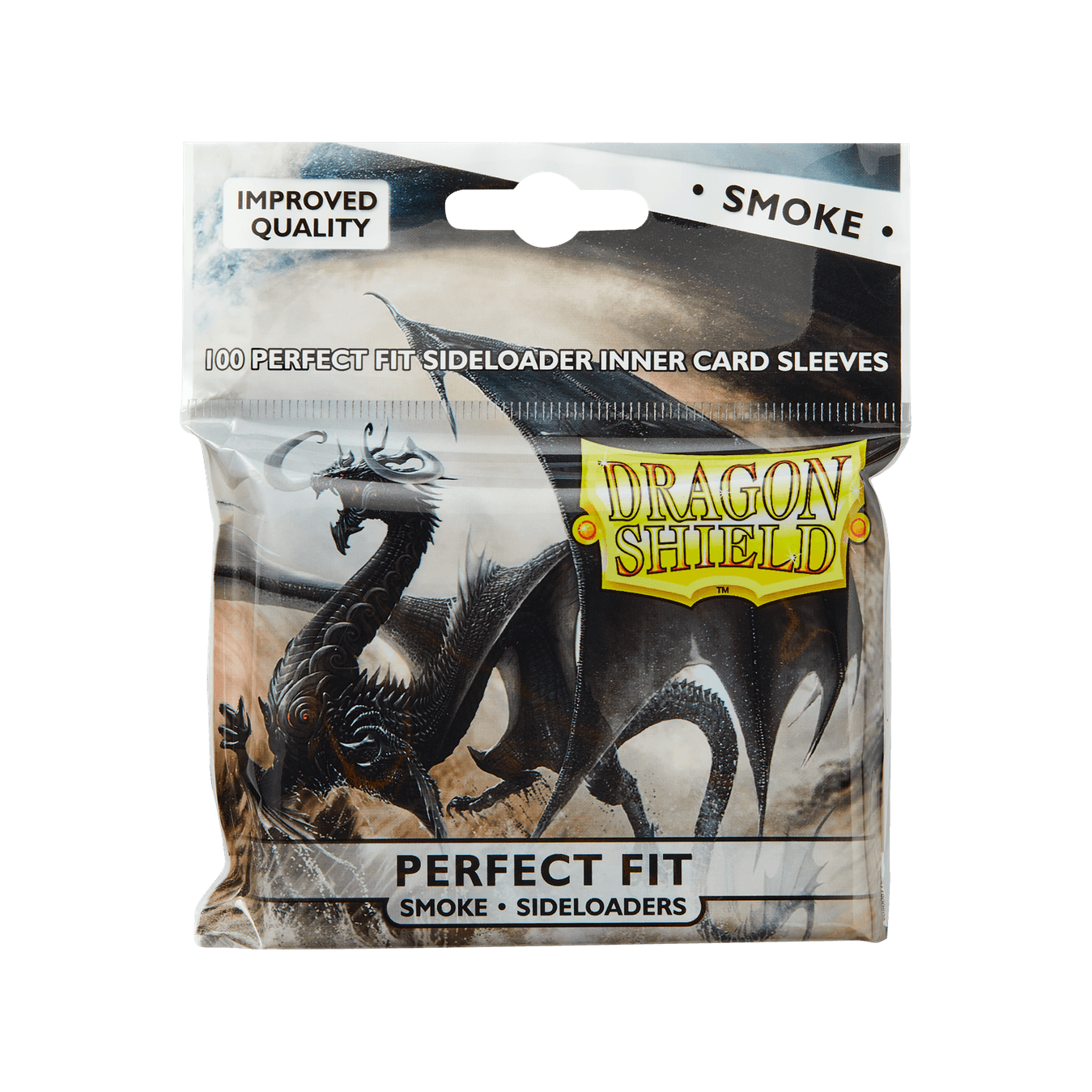 Dragon Shield - Perfect Fit Sideloader Sleeves - Smoke (100 Bustine)