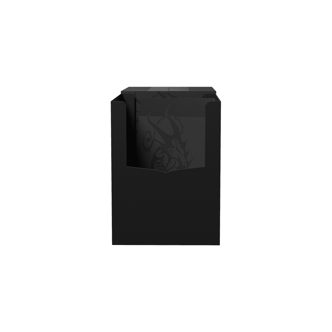Dragon Shield - Double Shell Shadow Black - Deck Box Rigido