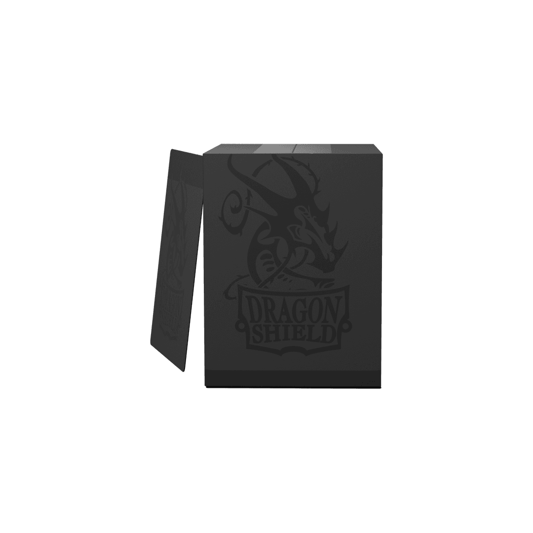Dragon Shield - Double Shell Shadow Black - Deck Box Rigido