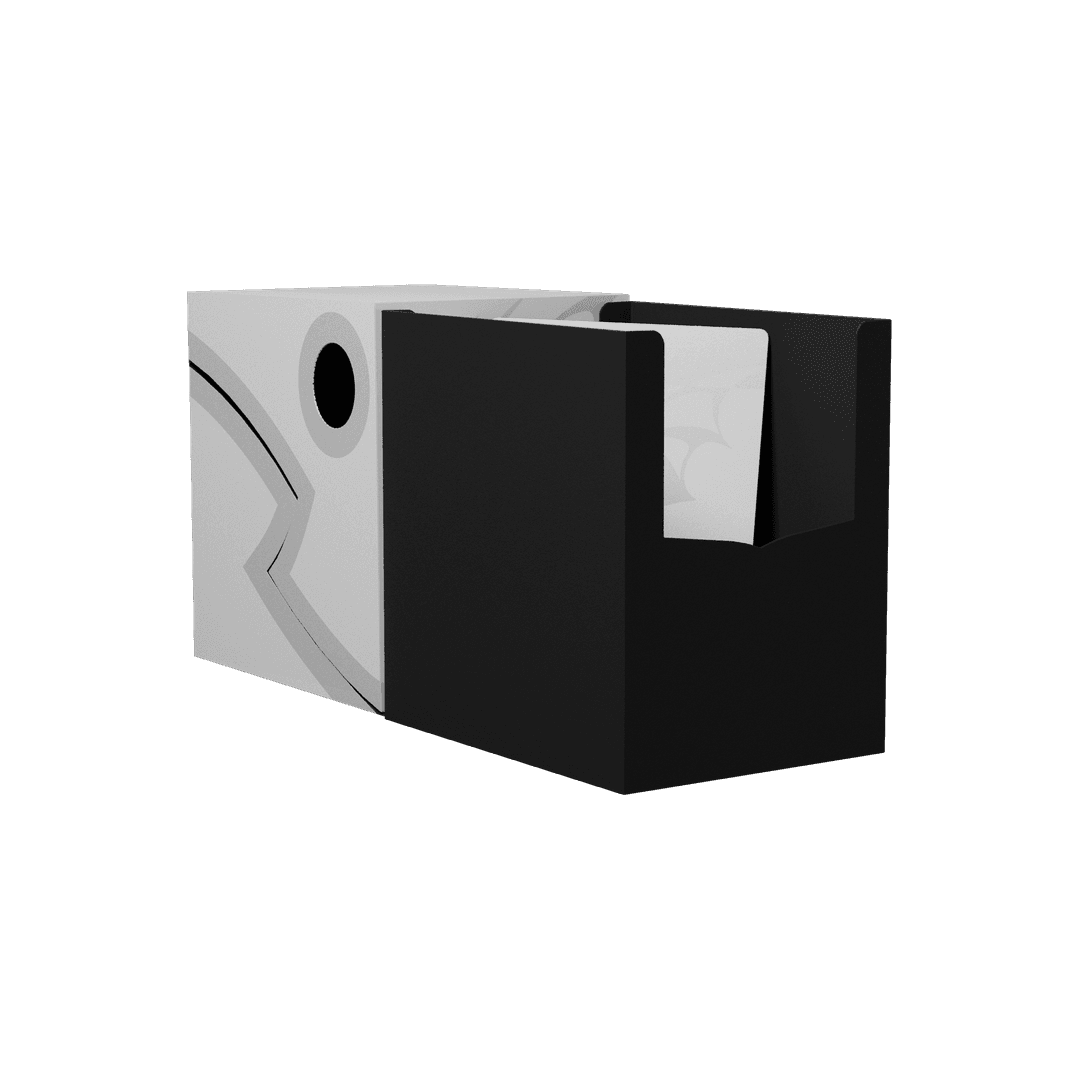 Dragon Shield - Double Shell Ashen White - Deck Box Rigido