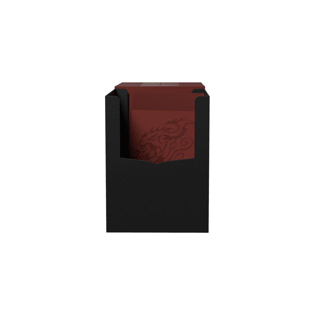 Dragon Shield - Double Shell Blood Red - Deck Box Rigido