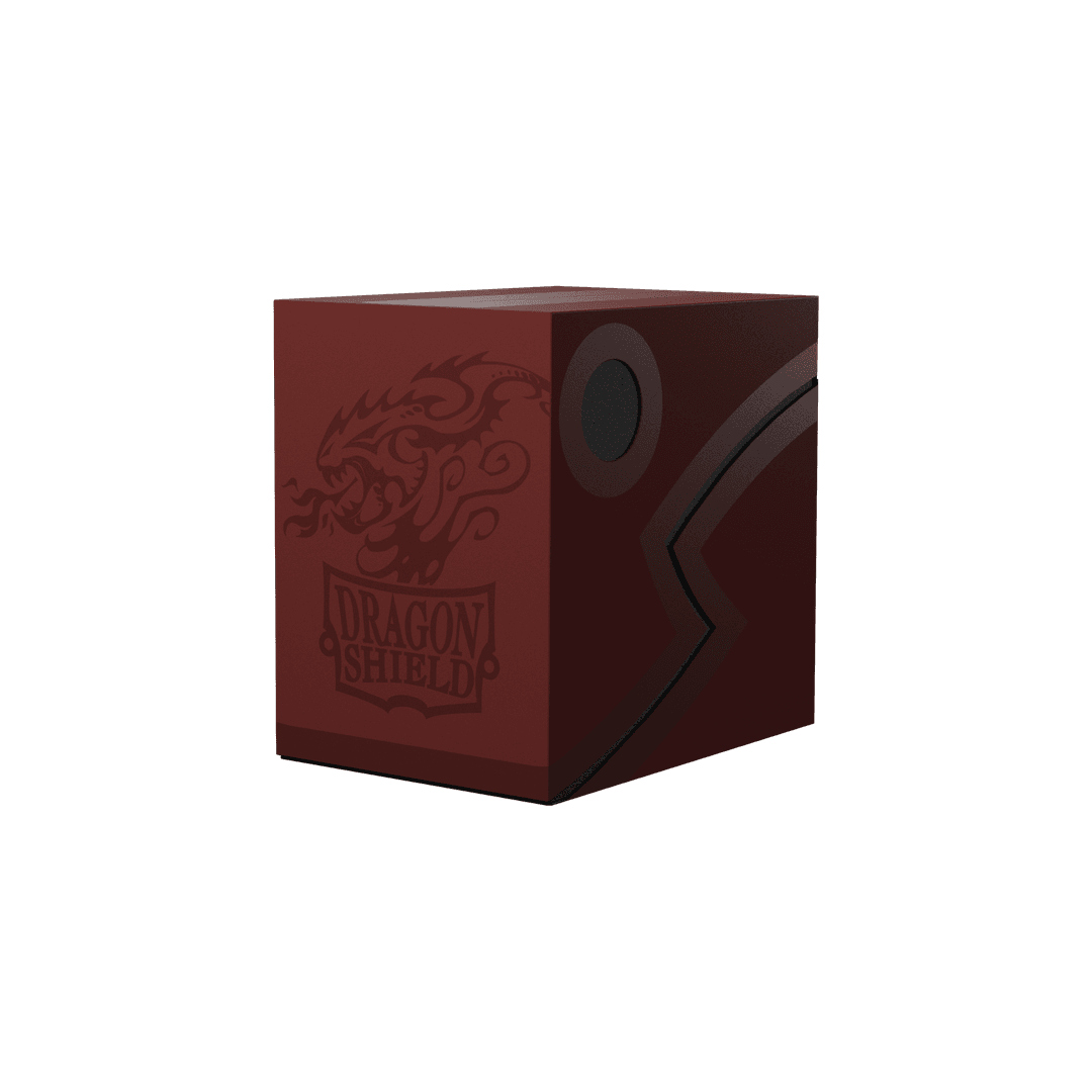 Dragon Shield - Double Shell Blood Red - Deck Box Rigido
