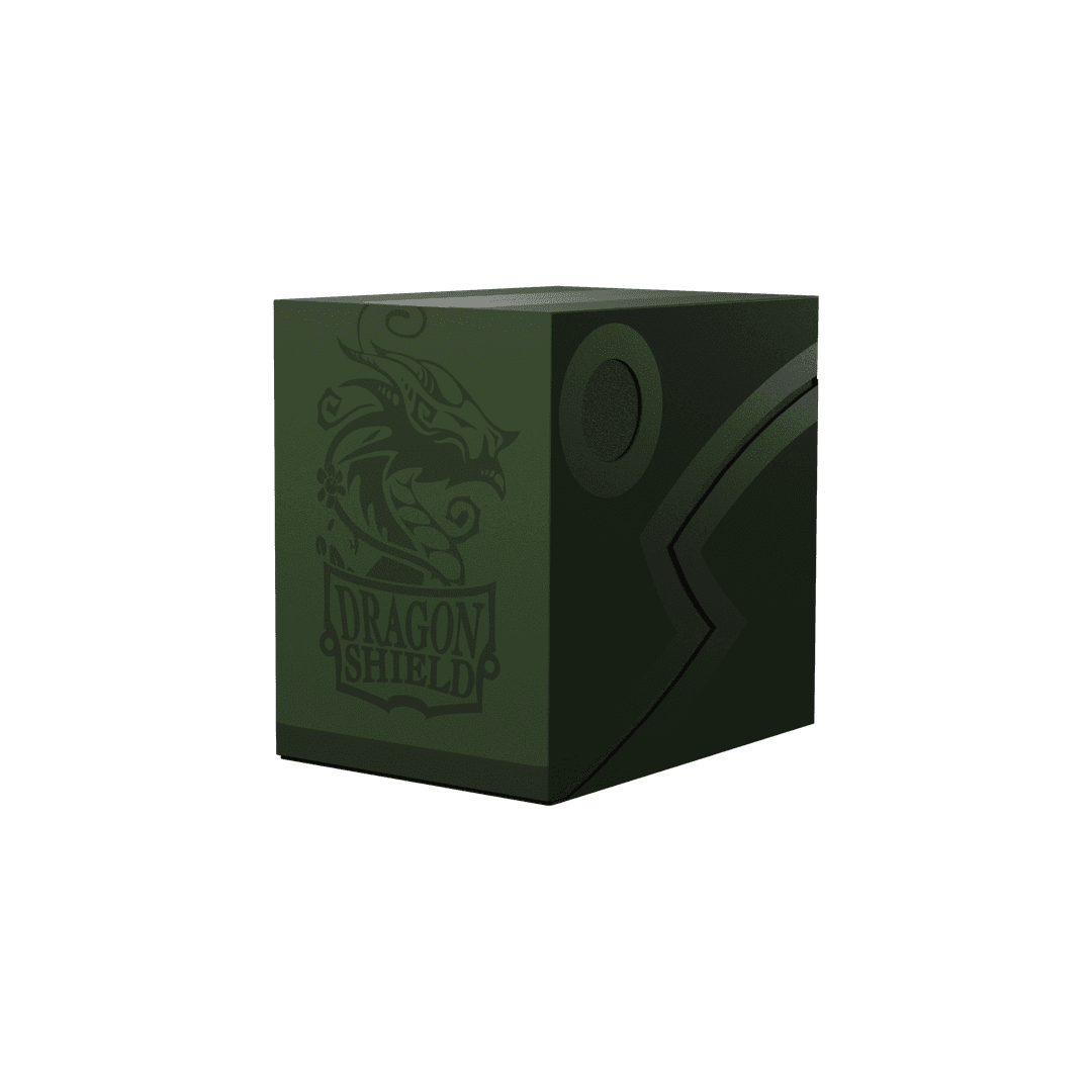 Dragon Shield - Double Shell Forest Green - Deck Box Rigido