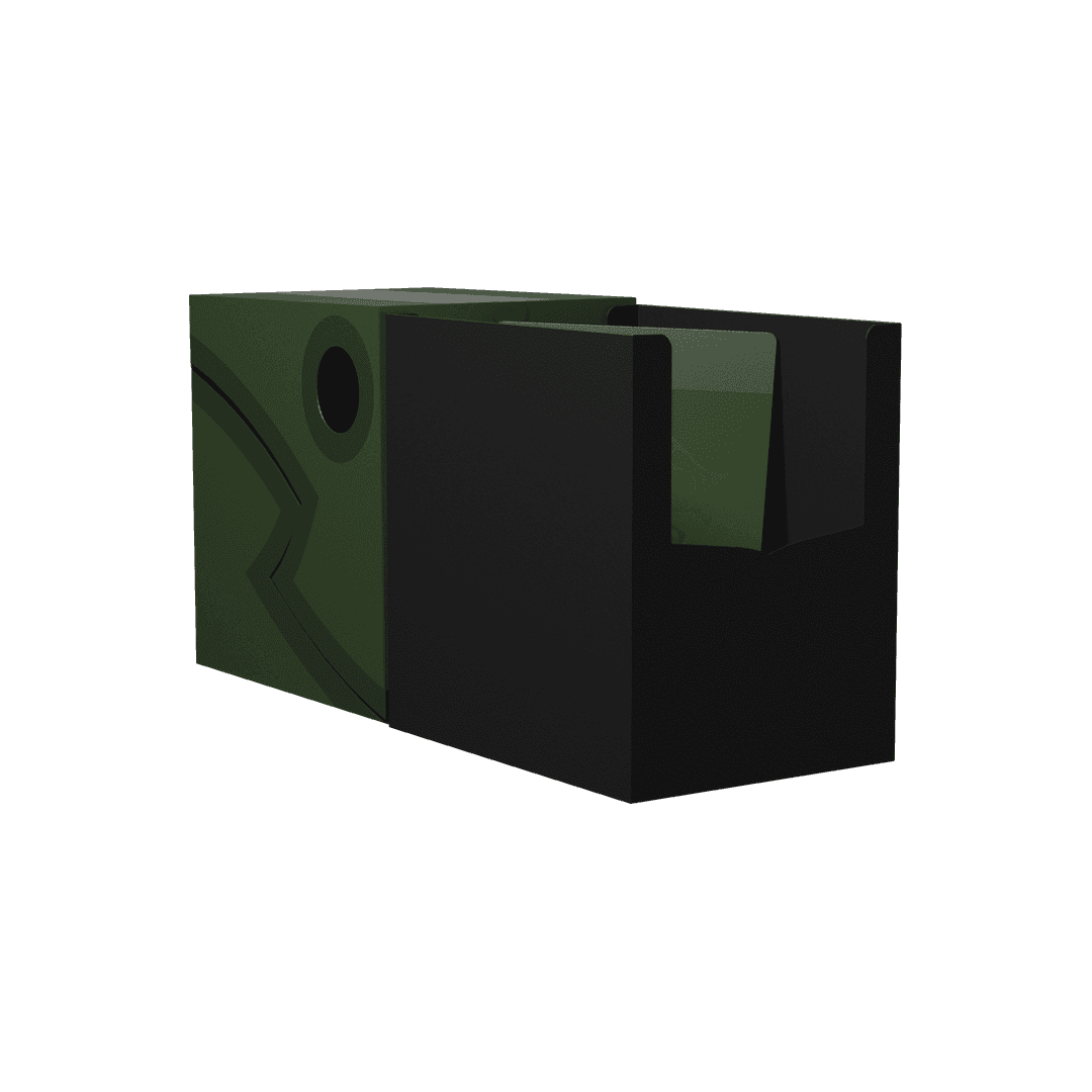 Dragon Shield - Double Shell Forest Green - Deck Box Rigido