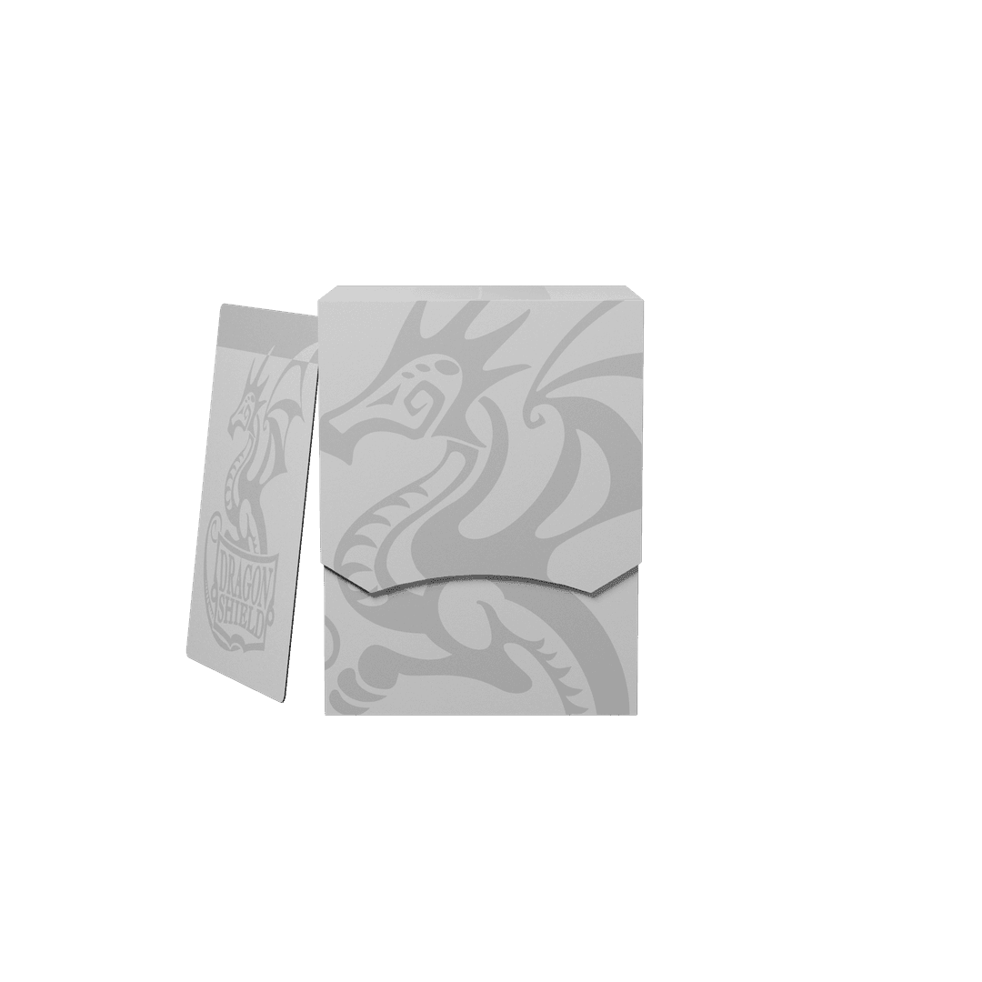 Dragon Shield - Deck Shell Ashen White - Deck Box Rigido