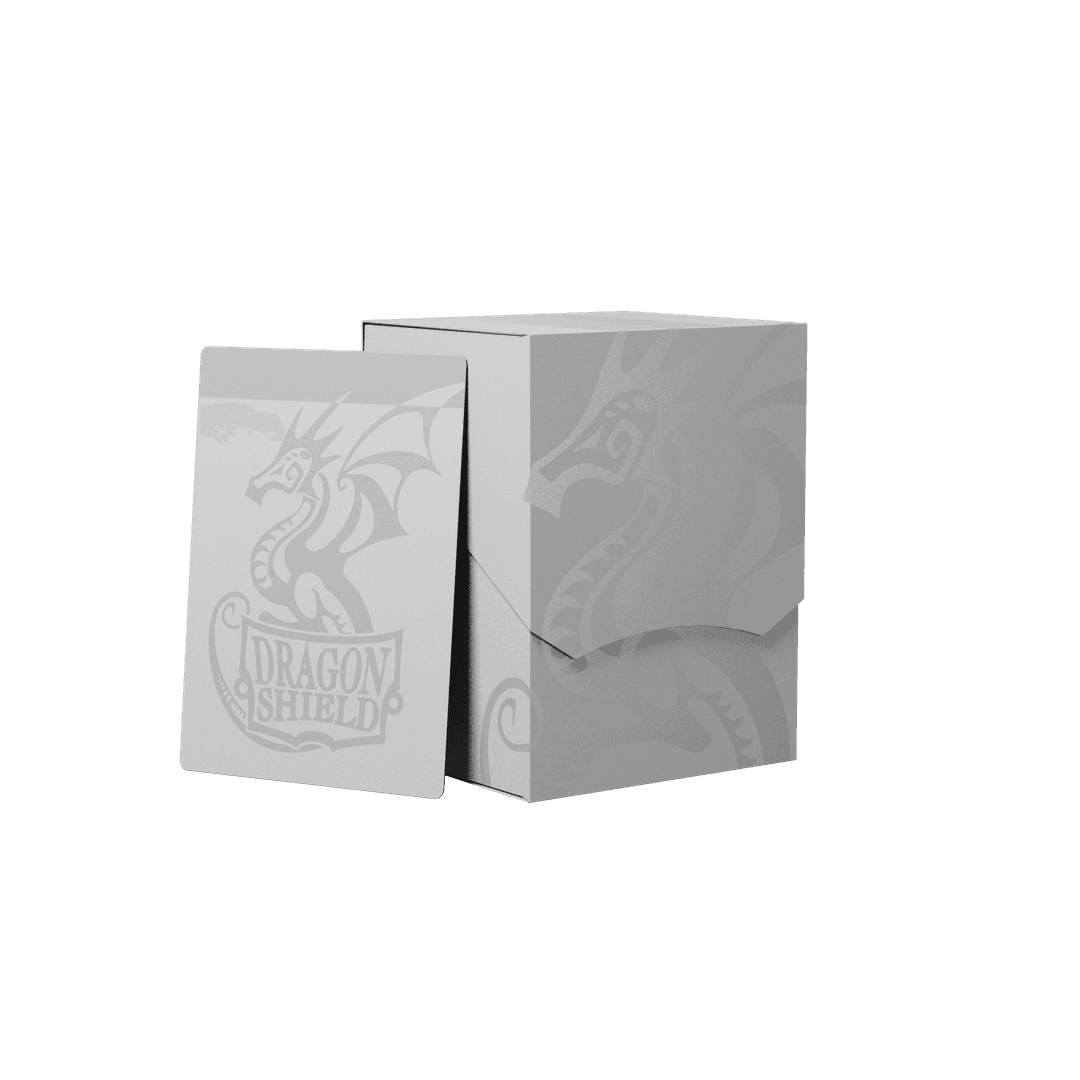 Dragon Shield - Deck Shell Ashen White - Deck Box Rigido