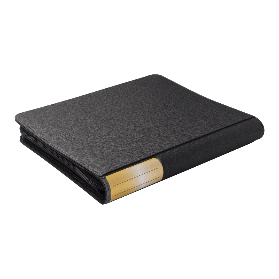 Dragon Shield - Card Codex Zipster 9-Pocket Binder Iron Grey - Raccoglitore con Zip