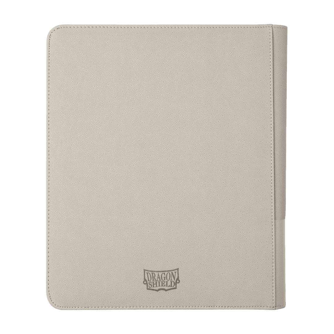 Dragon Shield - Card Codex Zipster 9-Pocket Binder Ashen White - Raccoglitore con Zip