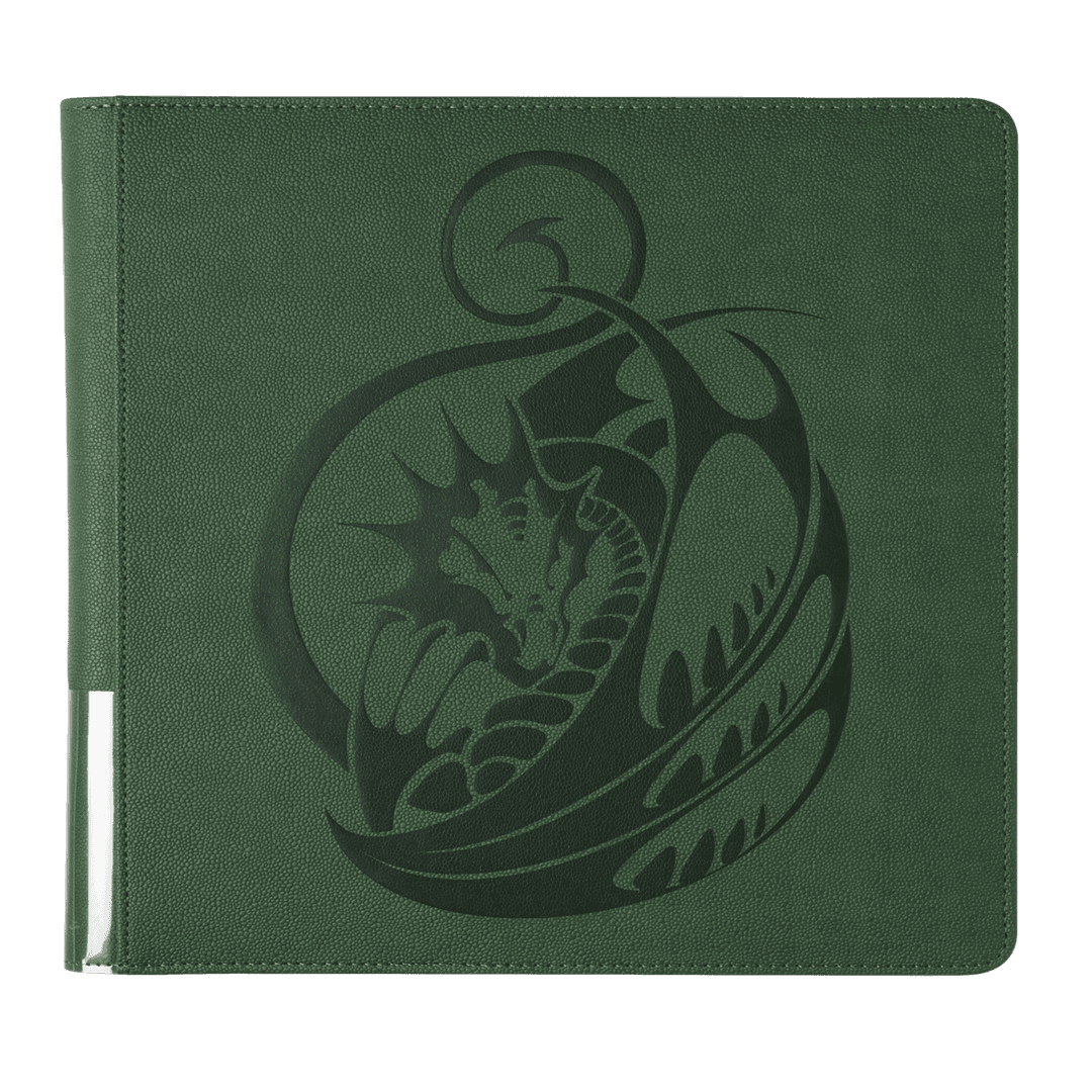 Dragon Shield - Card Codex Zipster 12-Pocket Binder Forest Green - Raccoglitore con Zip