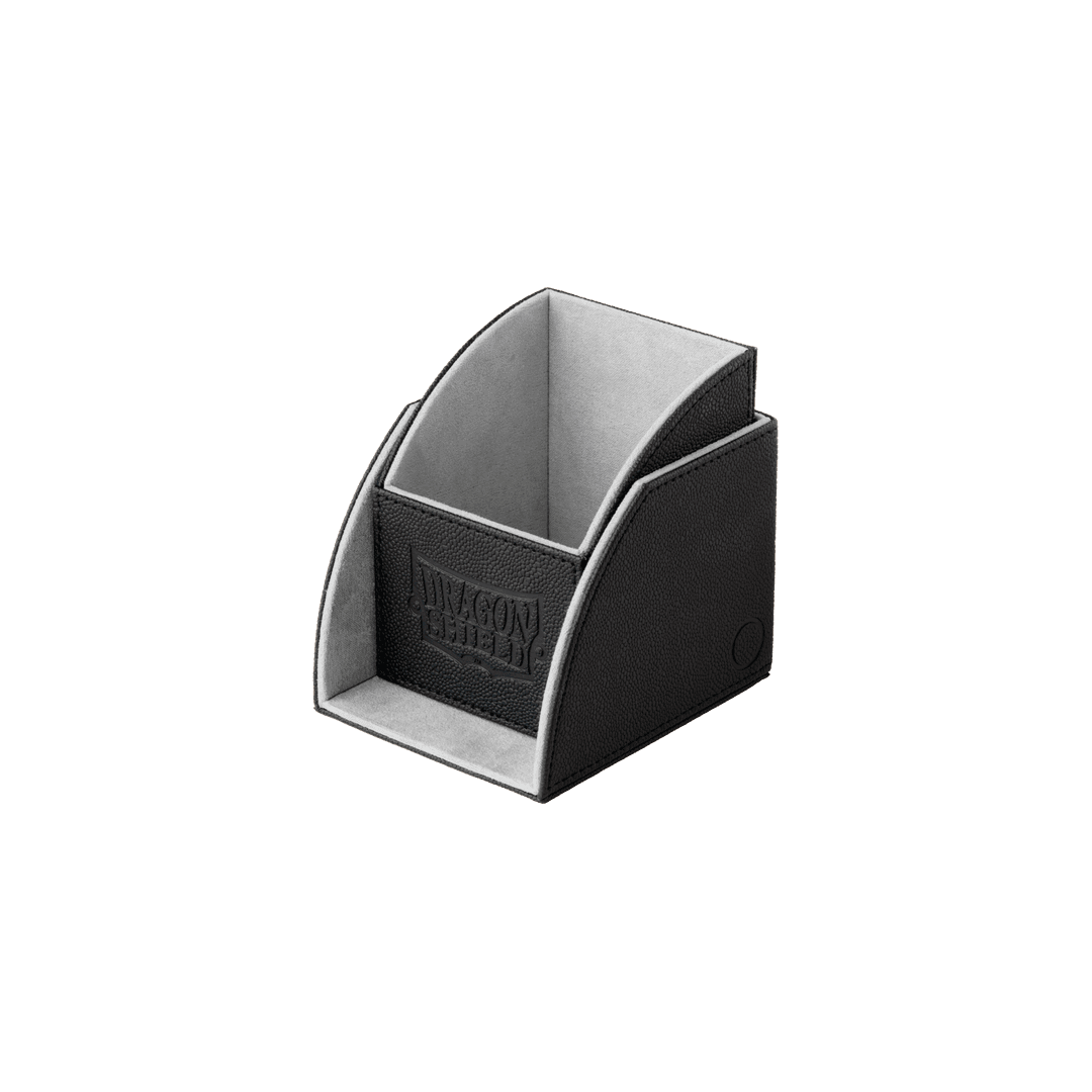 Dragon Shield - Nest 100 Deck Box Black/Light Grey - Porta Mazzi Magnetico