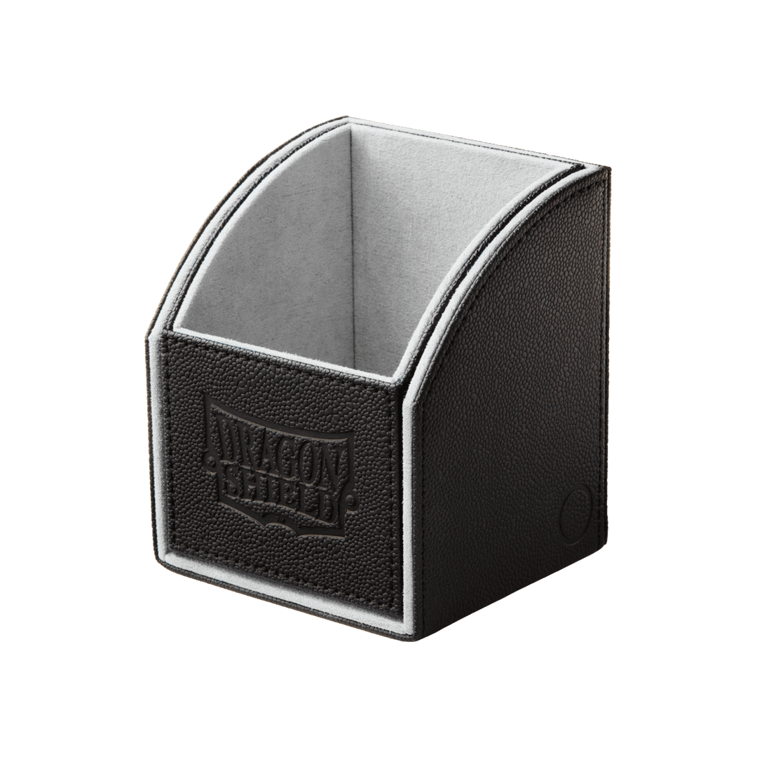 Dragon Shield - Nest 100 Deck Box Black/Light Grey - Porta Mazzi Magnetico