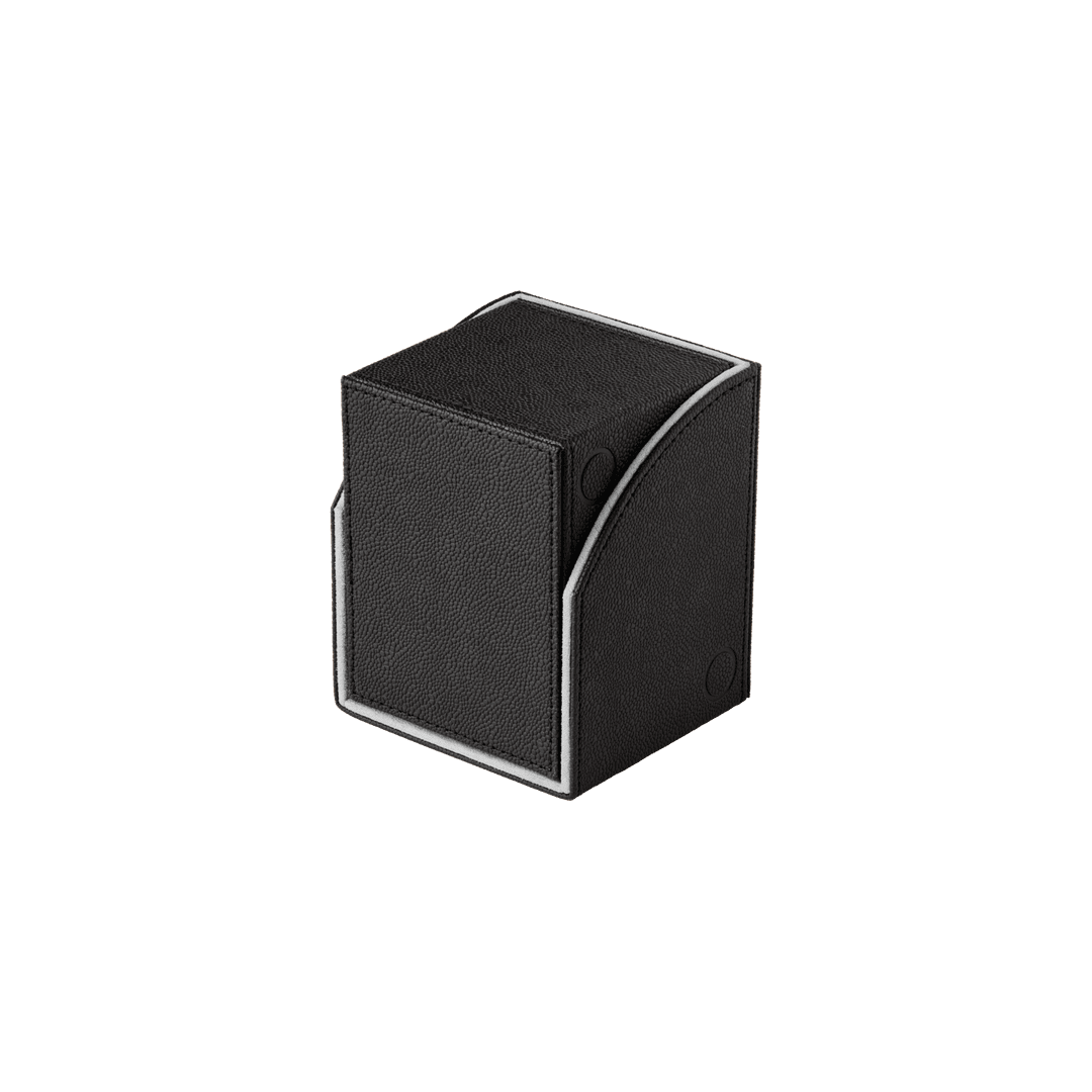 Dragon Shield - Nest 100 Deck Box Black/Light Grey - Porta Mazzi Magnetico