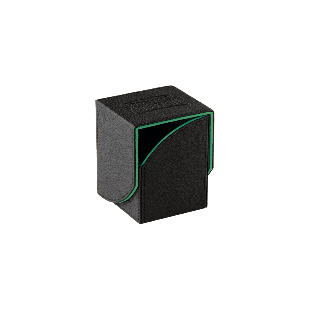 Dragon Shield - Nest 100 Deck Box Black/Green - Porta Mazzi Magnetico