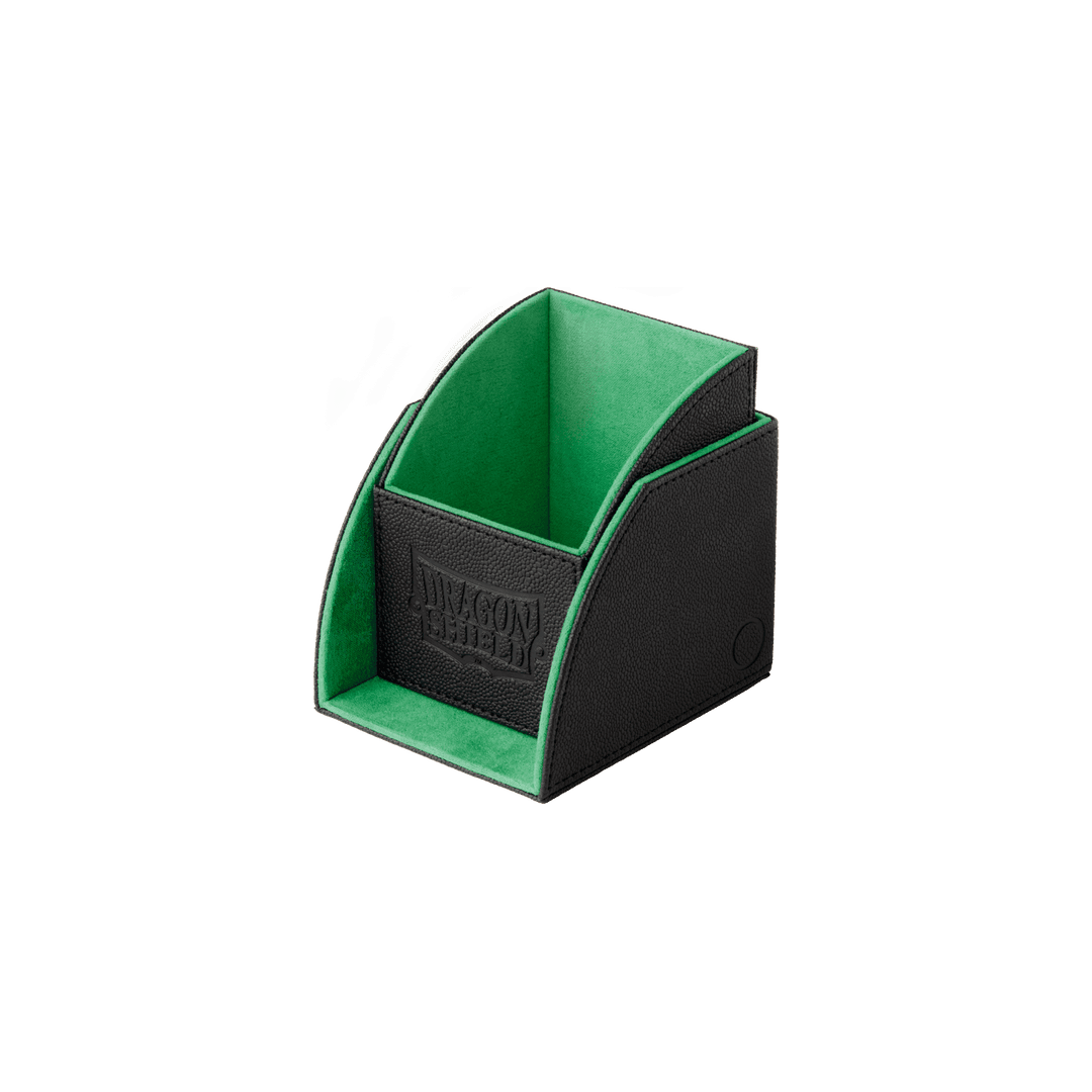 Dragon Shield - Nest 100 Deck Box Black/Green - Porta Mazzi Magnetico
