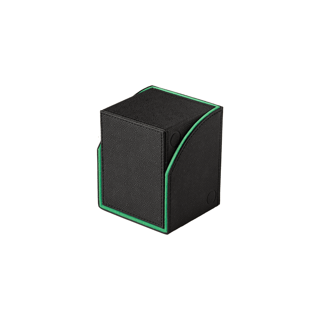 Dragon Shield - Nest 100 Deck Box Black/Green - Porta Mazzi Magnetico