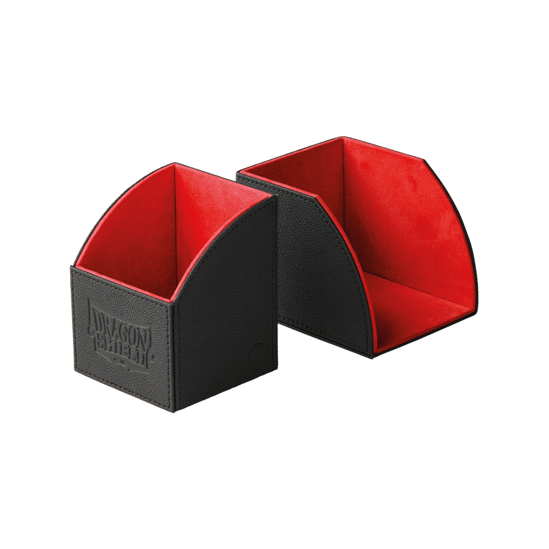 Dragon Shield - Nest 100 Deck Box Black/Red - Porta Mazzi Magnetico