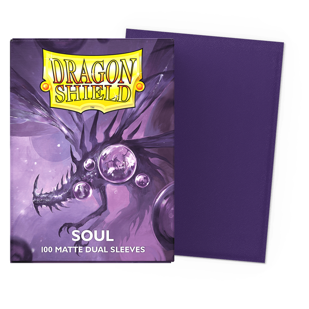 Dragon Shield - Matte Dual Sleeves Soul - Standard Size (100 Bustine)
