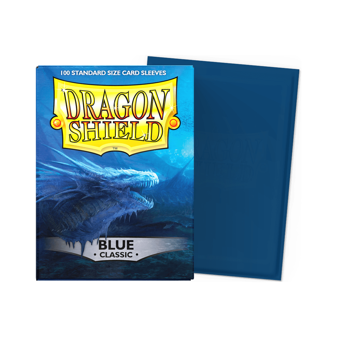 Dragon Shield - Classic Sleeves Blue - Standard Size (100 Bustine)