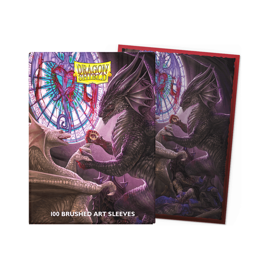 Dragon Shield - Brushed Sleeves Christmas 2022 - Standard Size (100 Bustine)