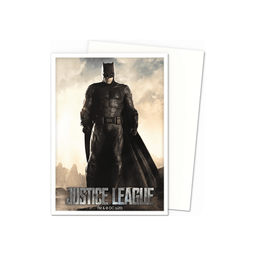 Dragon Shield - Sleeves Brushed Batman Justice League - Standard Size (100 Bustine)