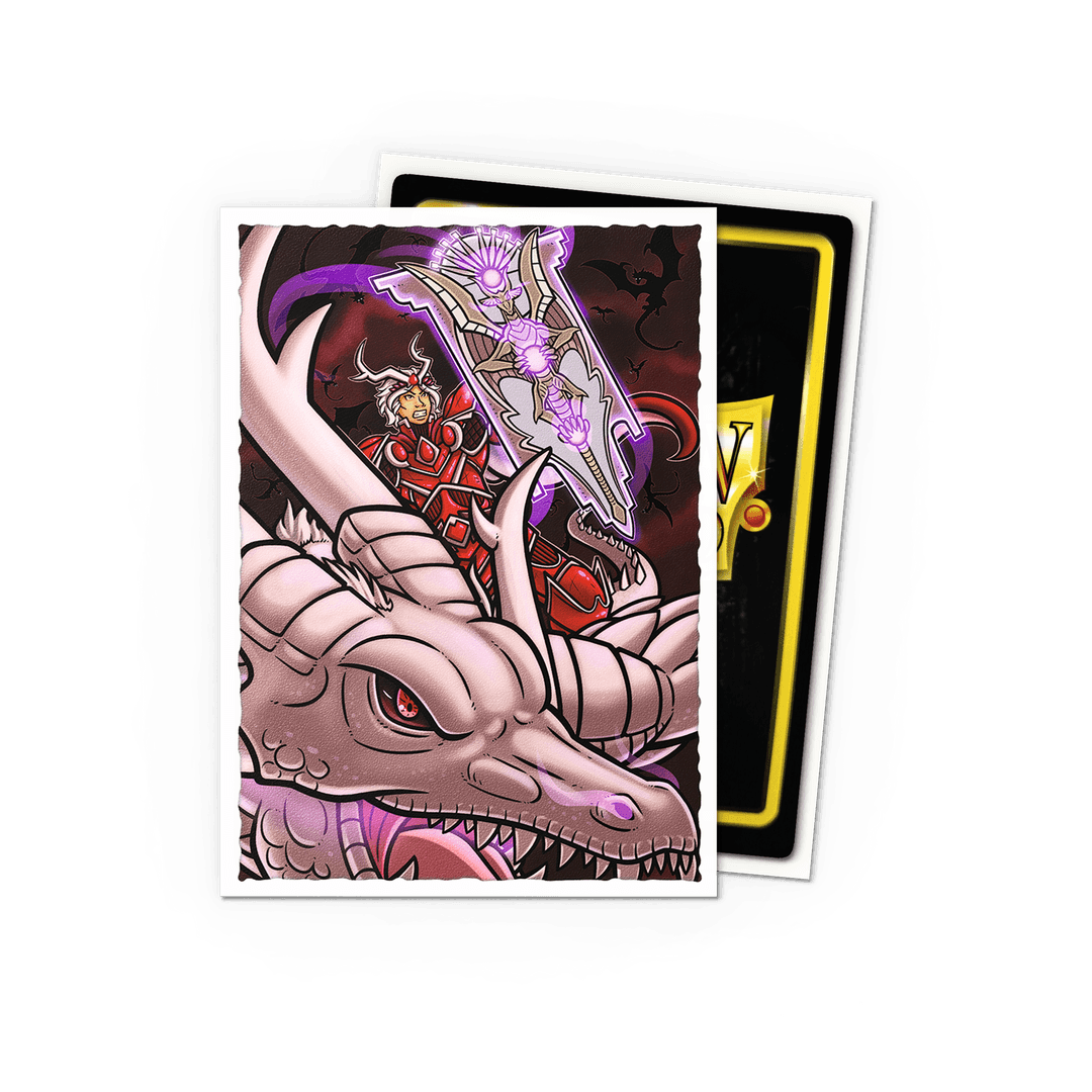 Dragon Shield - Matte Art Sleeves  “Lane Thunderhoof Portrait” (100 Bustine)