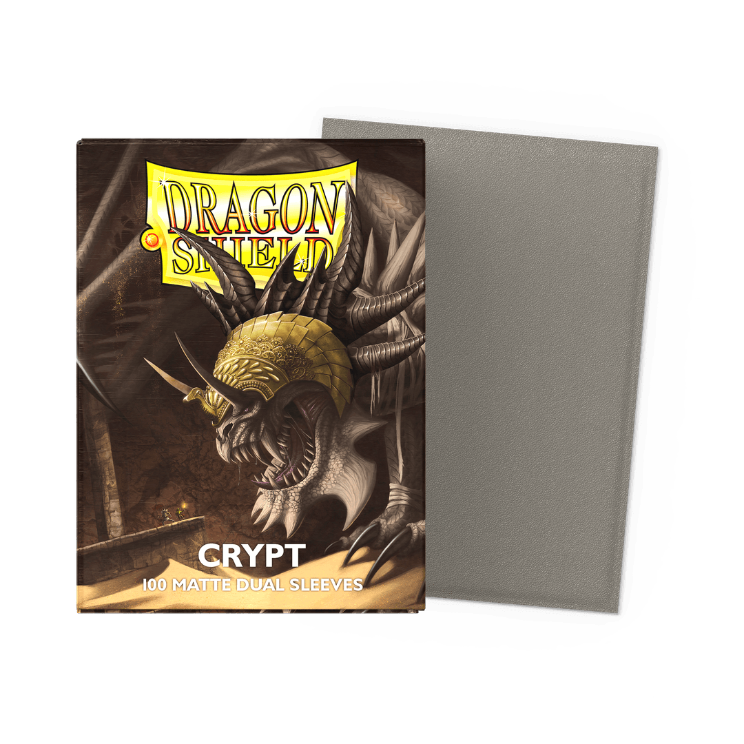 Dragon Shield - Matte Dual Sleeves Crypt - Standard Size (100 Bustine)