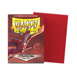 Dragon Shield - Matte Sleeves Crimson - Standard Size (100 Bustine)