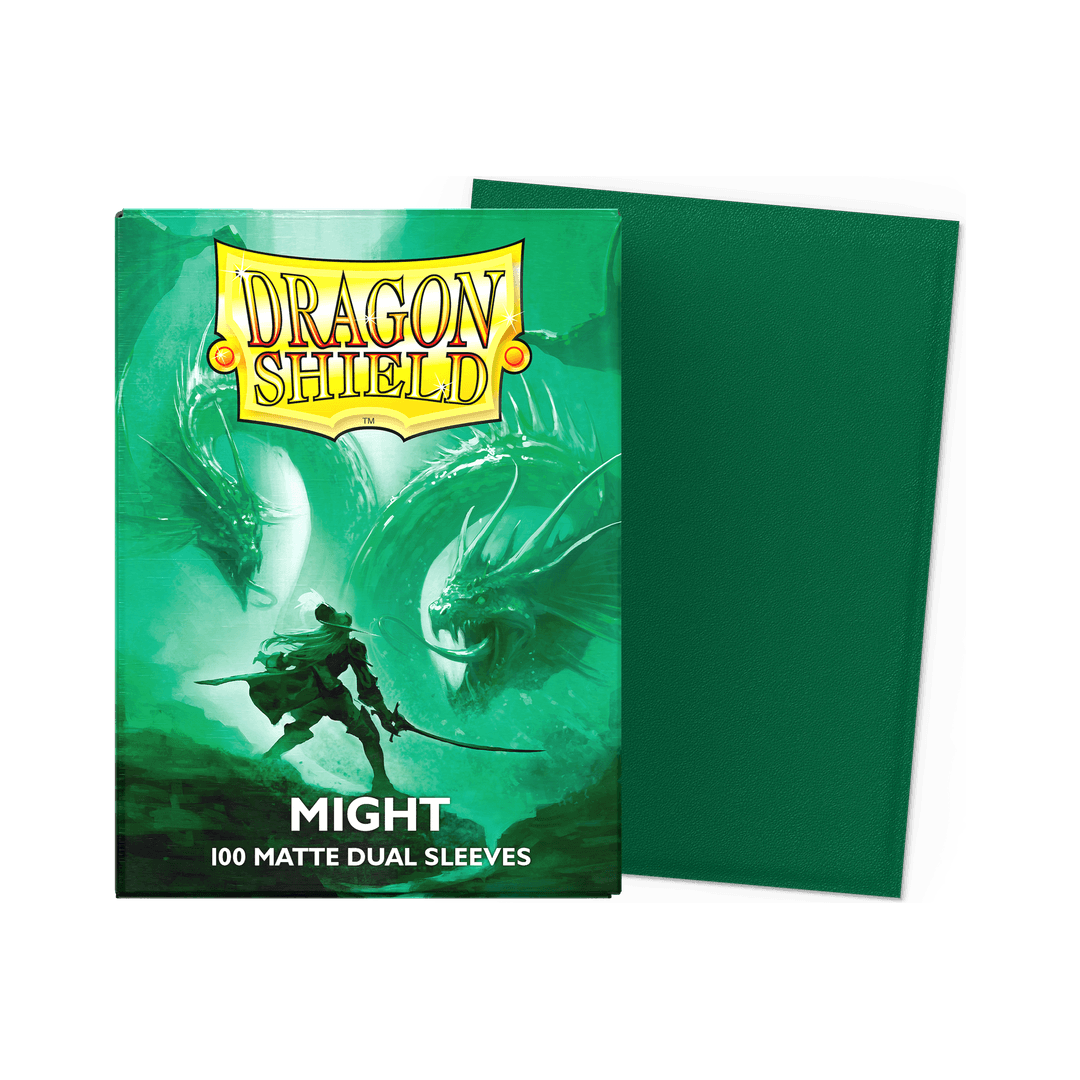 Dragon Shield - Matte Dual Sleeves Might - Standard Size (100 Bustine)