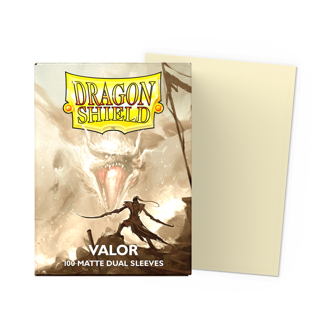 Dragon Shield - Matte Dual Sleeves Valor - Standard Size (100 Bustine)