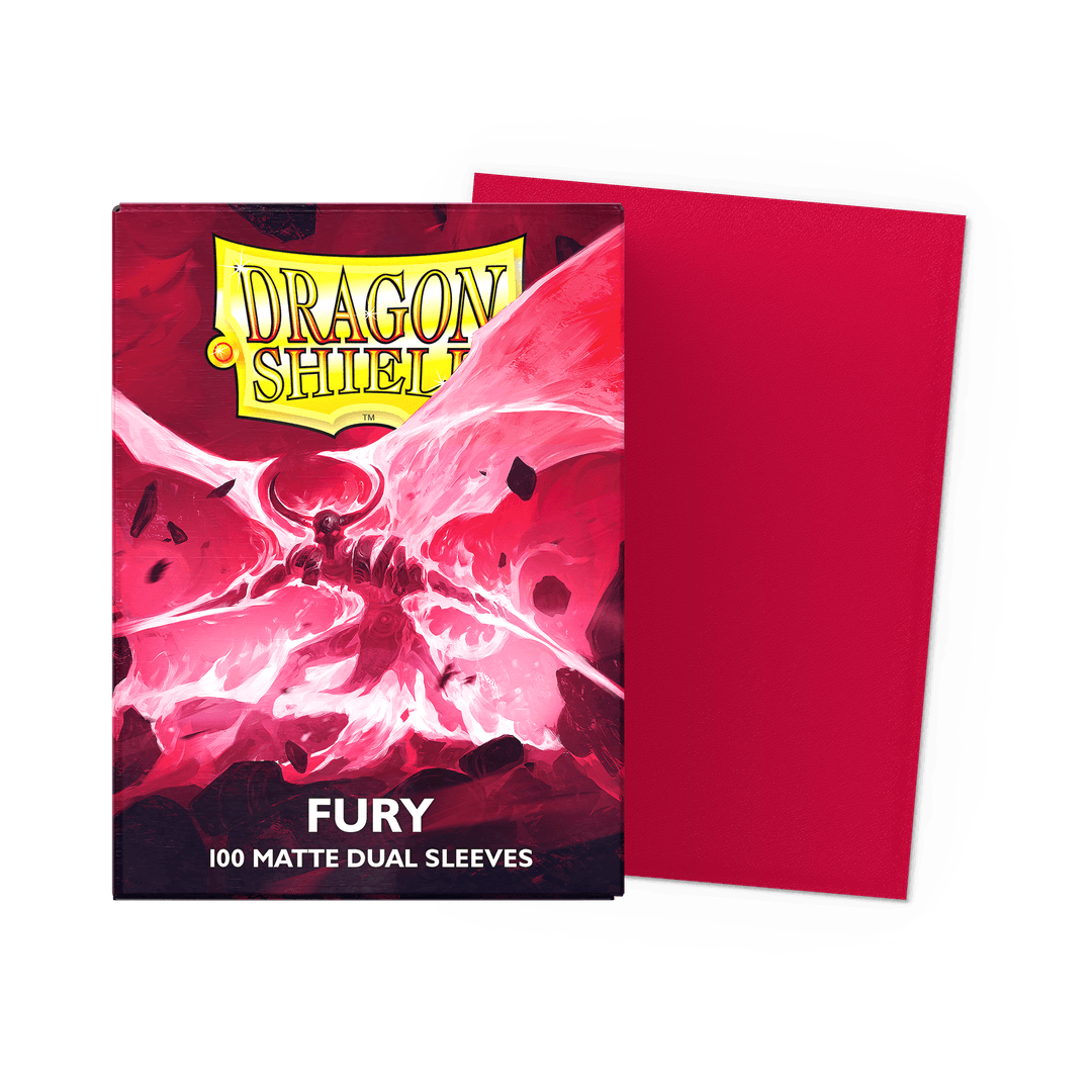 Dragon Shield - Matte Dual Sleeves Fury - Standard Size (100 Bustine)