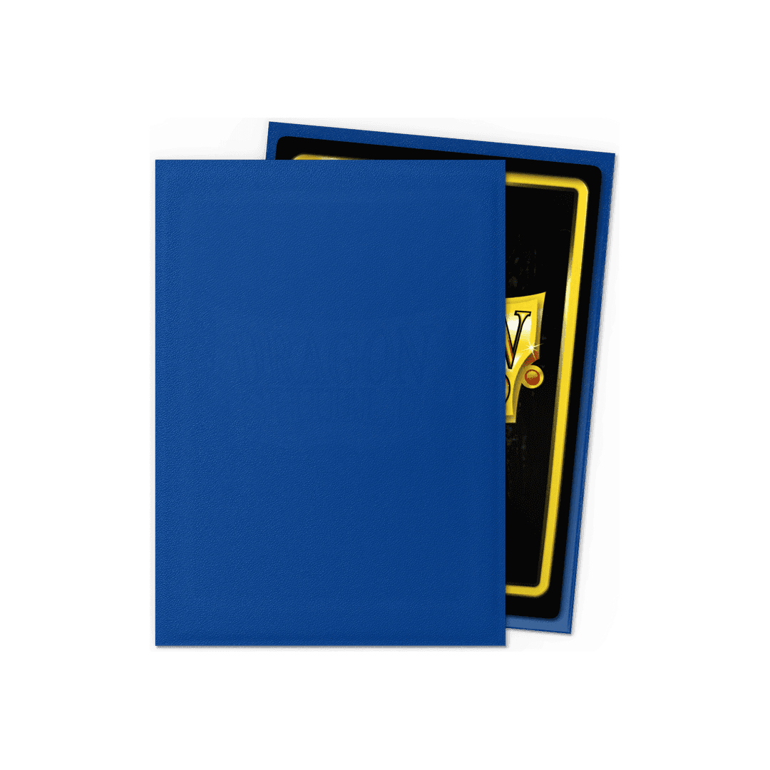 Dragon Shield - Matte Sleeves Blue - Standard Size (100 Bustine)
