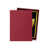 Dragon Shield - Matte Sleeves Blood Red - Standard Size (100 Bustine)