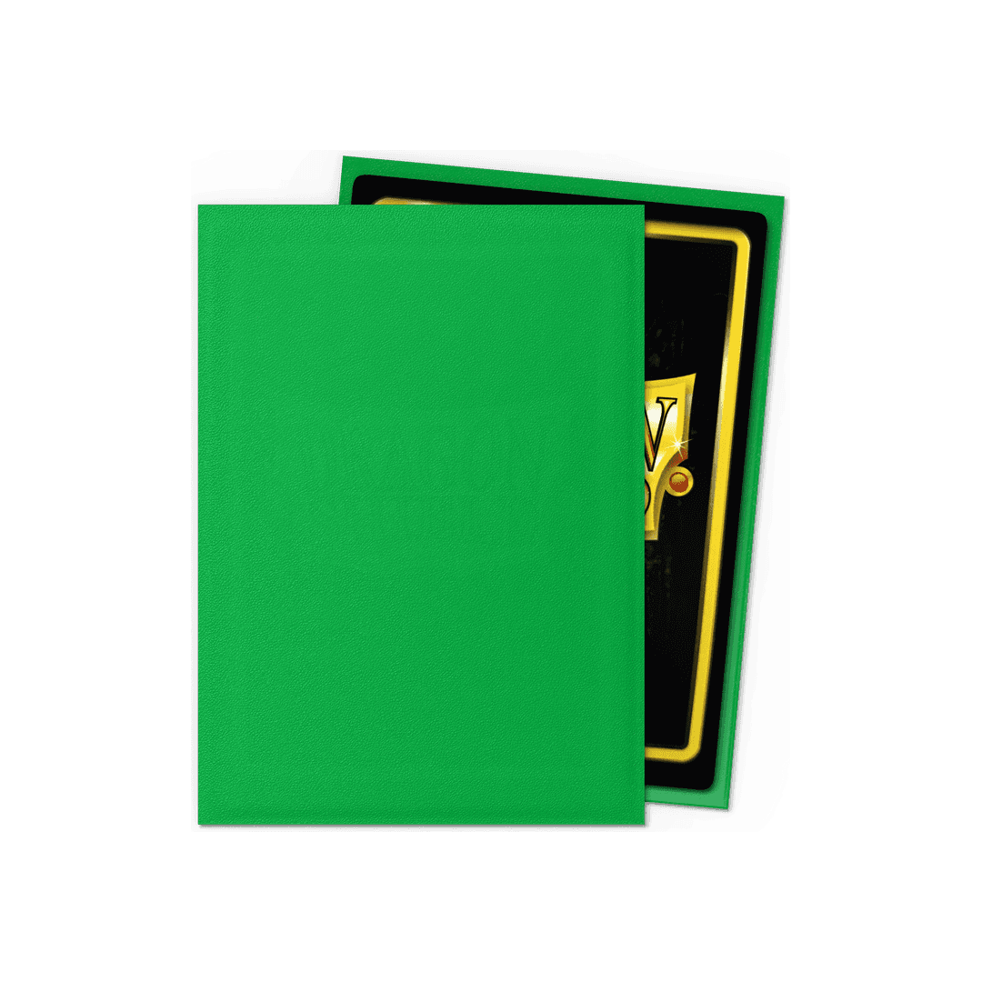 Dragon Shield - Matte Sleeves Apple Green - Standard Size (100 Bustine)