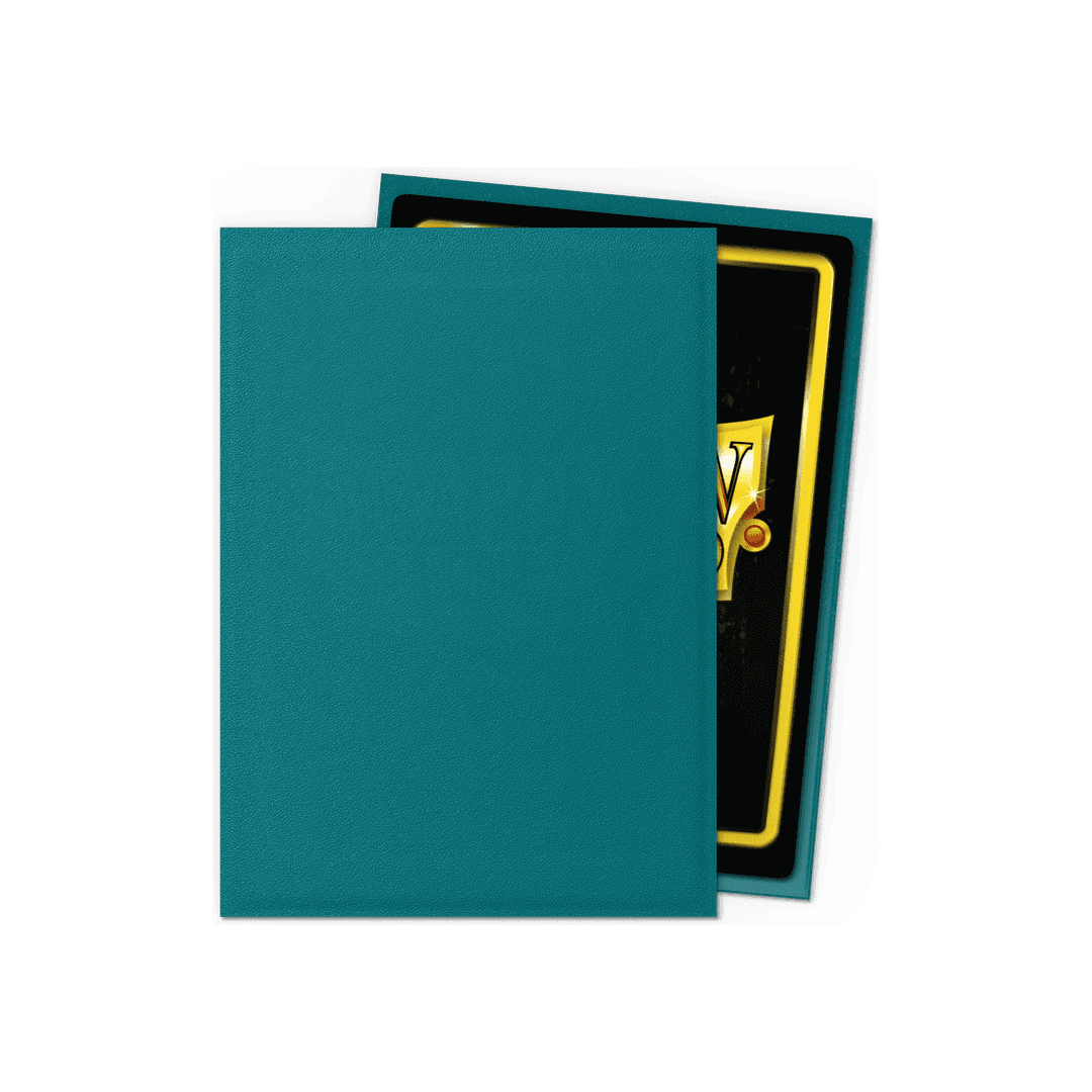 Dragon Shield - Matte Sleeves Petrol - Standard Size (100 Bustine)