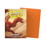 Dragon Shield – Matte Sleeves Amber – Standard Size (100 Bustine)